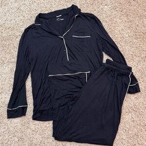 AE Real Soft Black Pajama Set